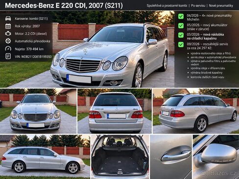 Mercedes-Benz Třídy E Kombi 0,0 0