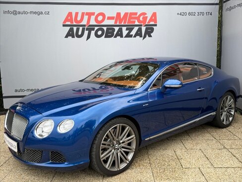 Bentley Continental GT Kupé 6,0 l 460 kw