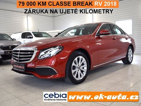 Mercedes-Benz Třídy E Sedan / Limuzína 0,0 110 kw