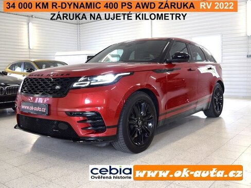 Land Rover Range Rover Velar SUV / Terénní 3,0 l 294 kw